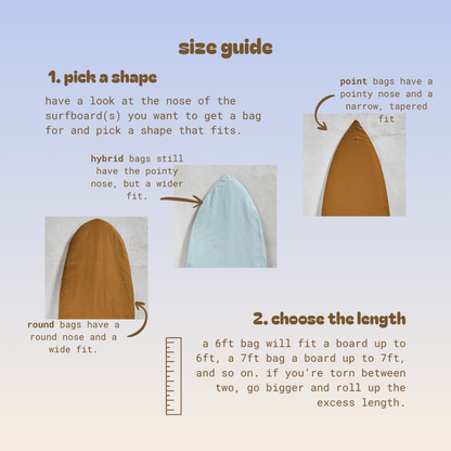 Surfboard Bag | Point | Kelp Forest